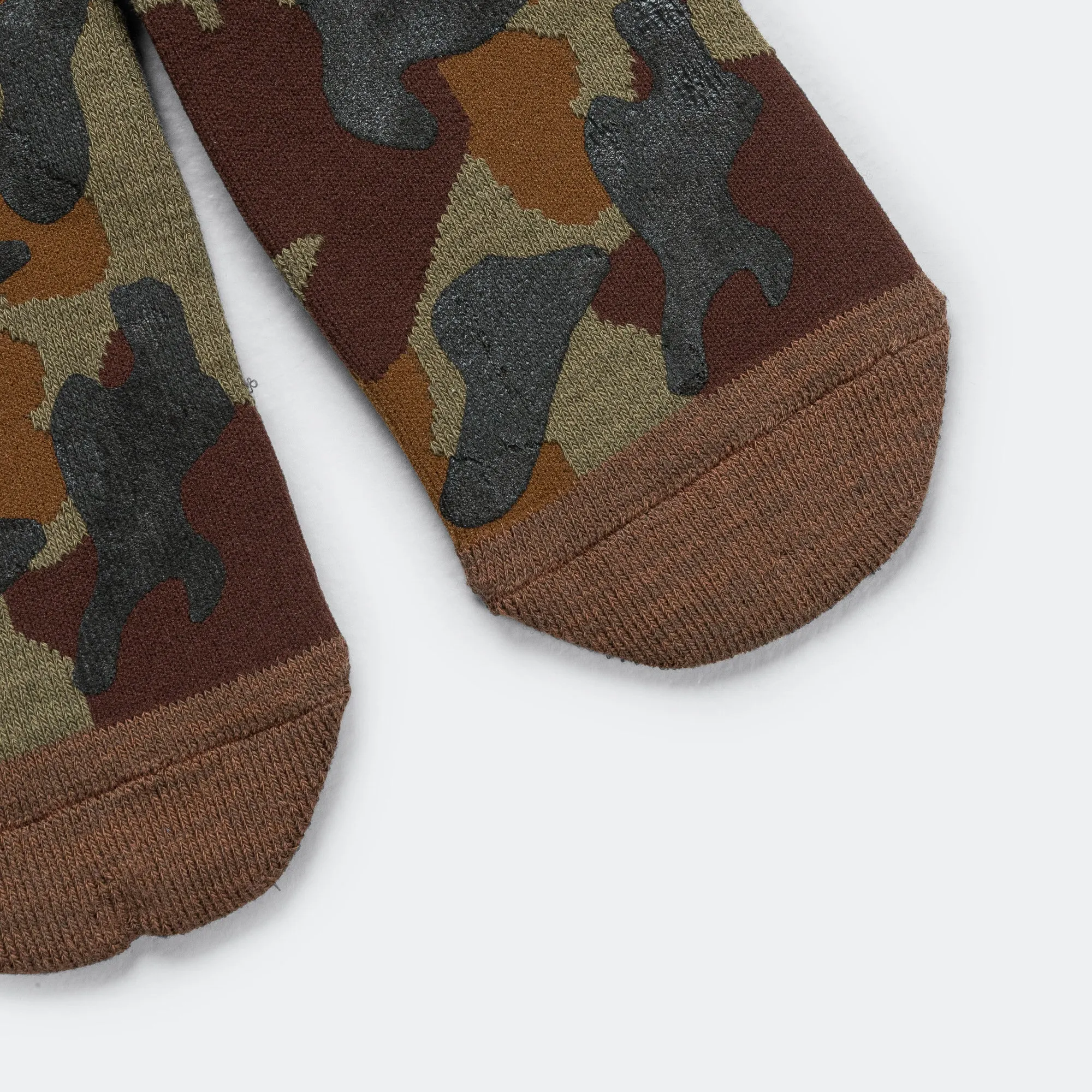 144Yarns Camo Knee-High Socks - Khaki