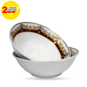 2 Piece Ceramic Serving Bowl