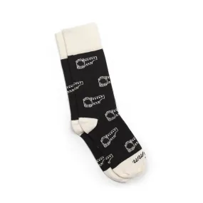 35mm Film Socks - Black