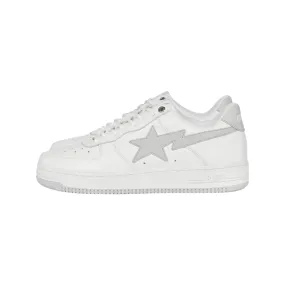 A Bathing Ape x JJJJound Bapesta Low Leather White