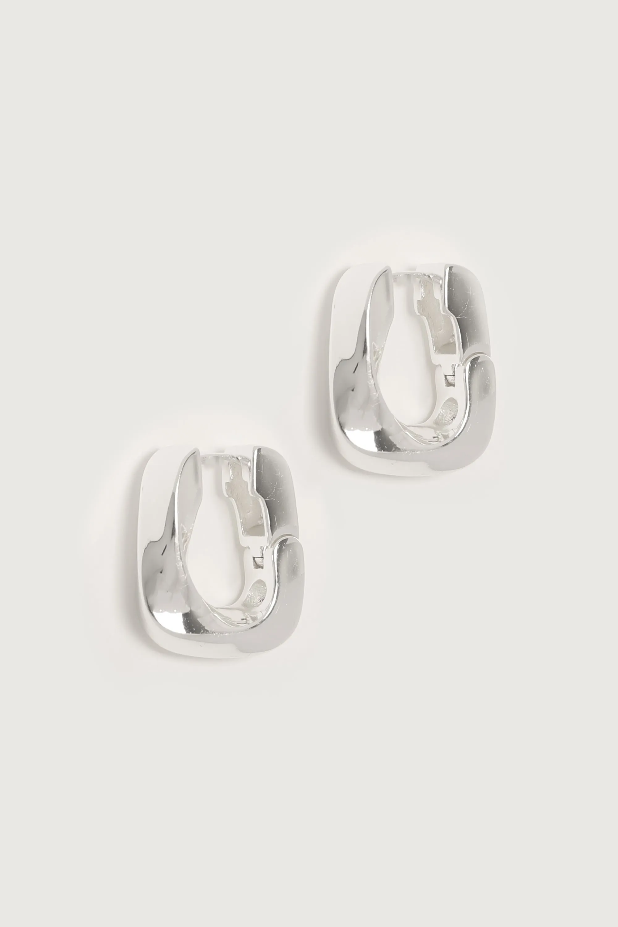 ABSTRACT HOOP EARRINGS