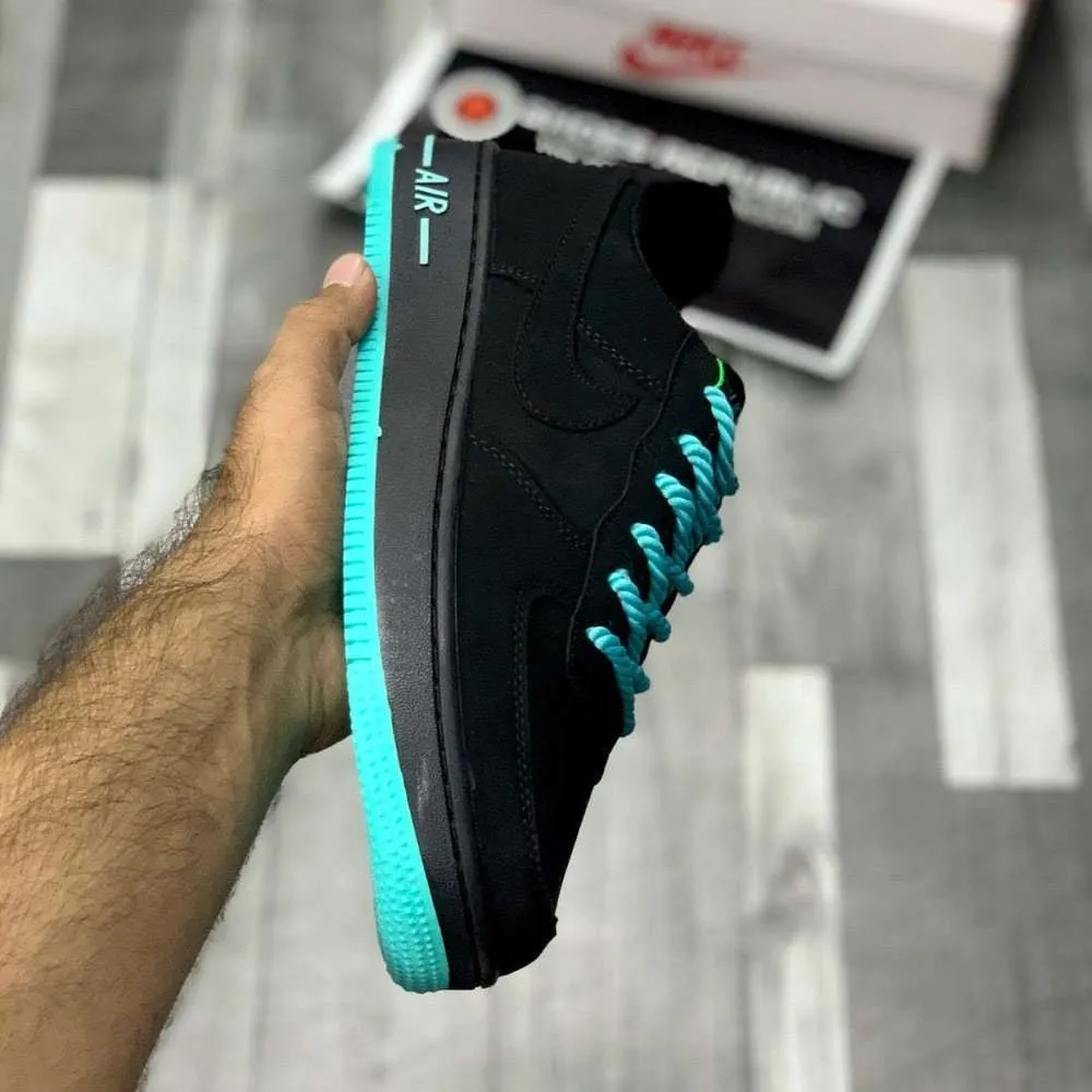 AF-1 Ocean Rope Laces | Breezy Blue for Summer Style