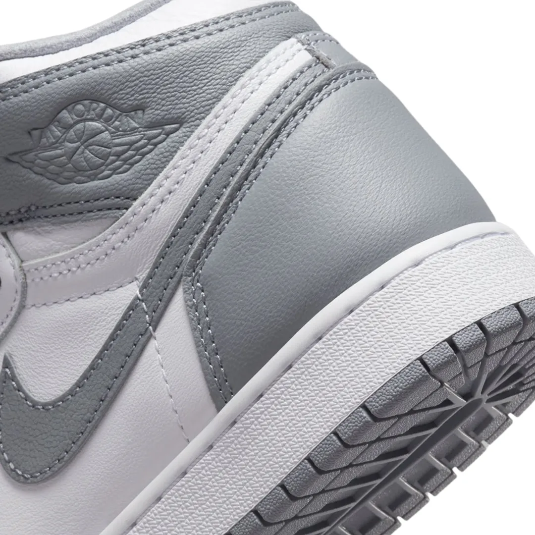 Air Jordan 1 High Retro GS White Stealth Grey