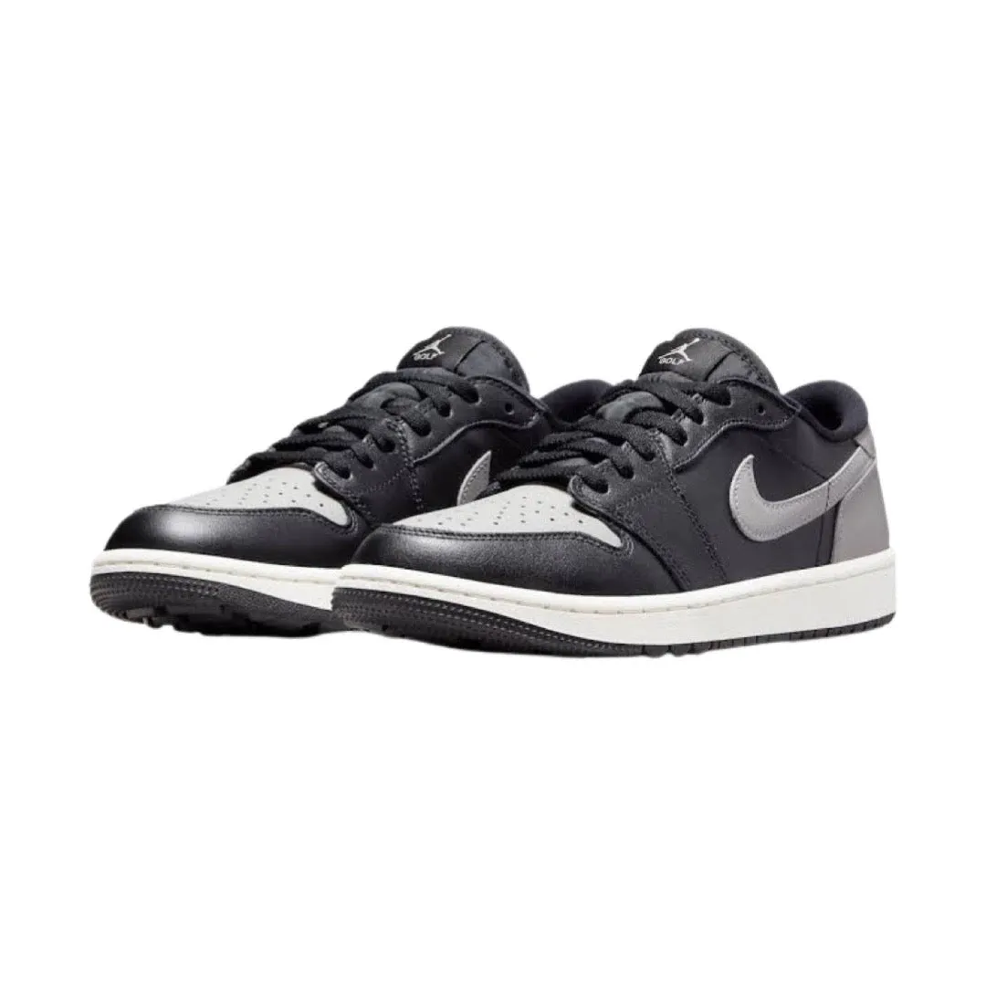 Air Jordan 1 Low Shadow Golf Black Grey White