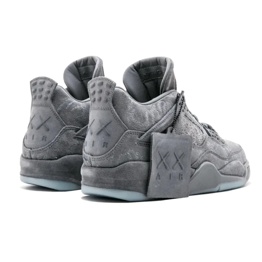 Air Jordan 4 Retro Kaws Cool Grey White