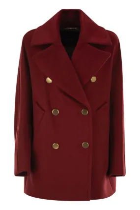 BERTA - DOUBLE CASHMERE CABAN COAT