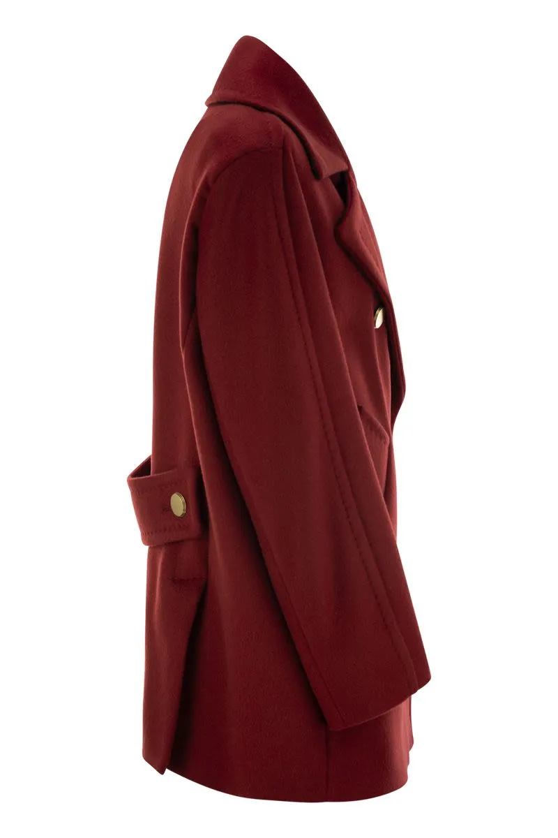 BERTA - DOUBLE CASHMERE CABAN COAT