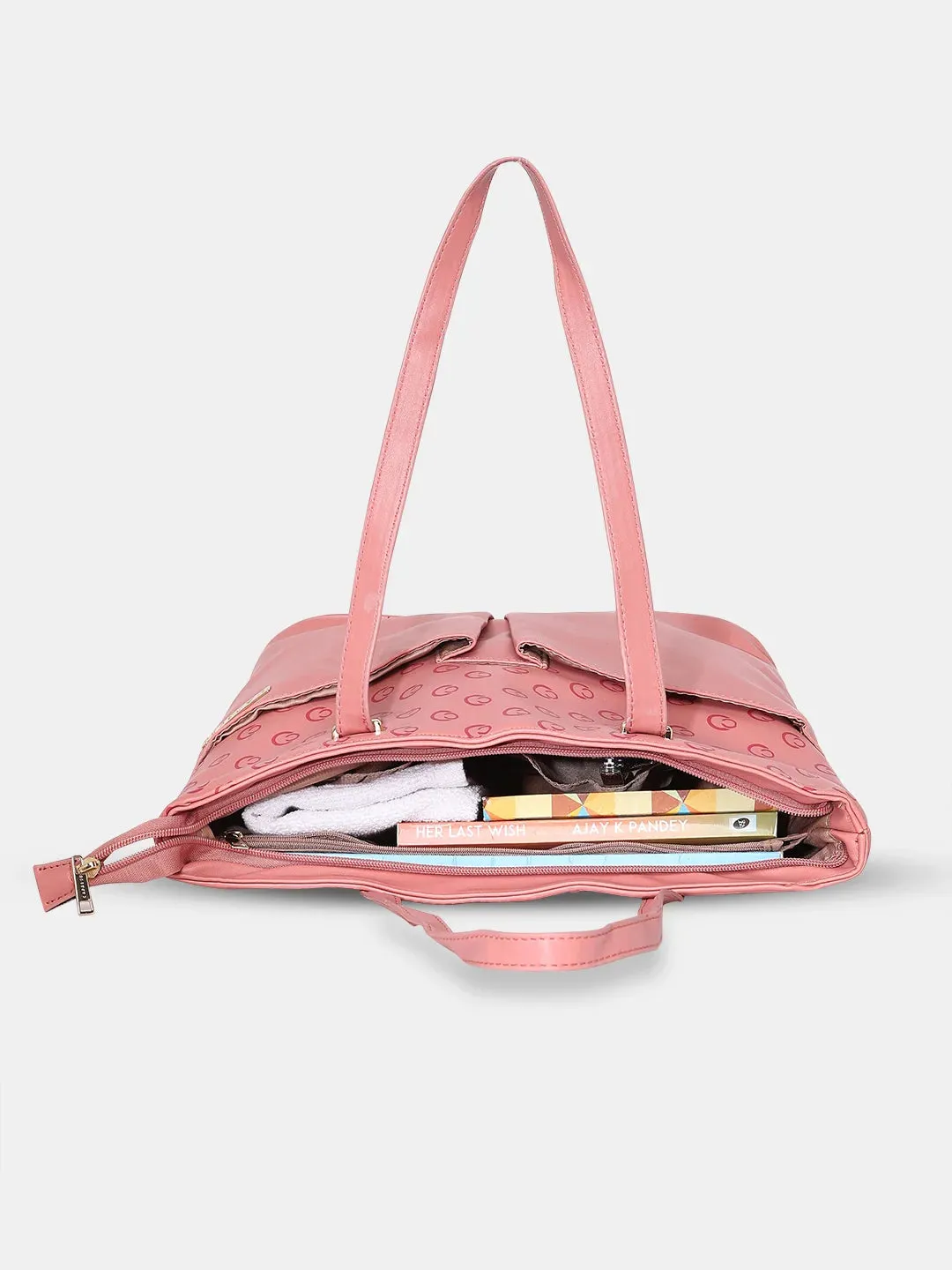 Caprese Freya Tote Medium (E) Mellow Rose