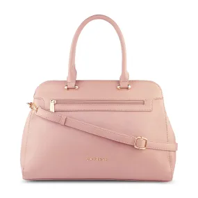 Caprese Kiara Satchel Large Salmon