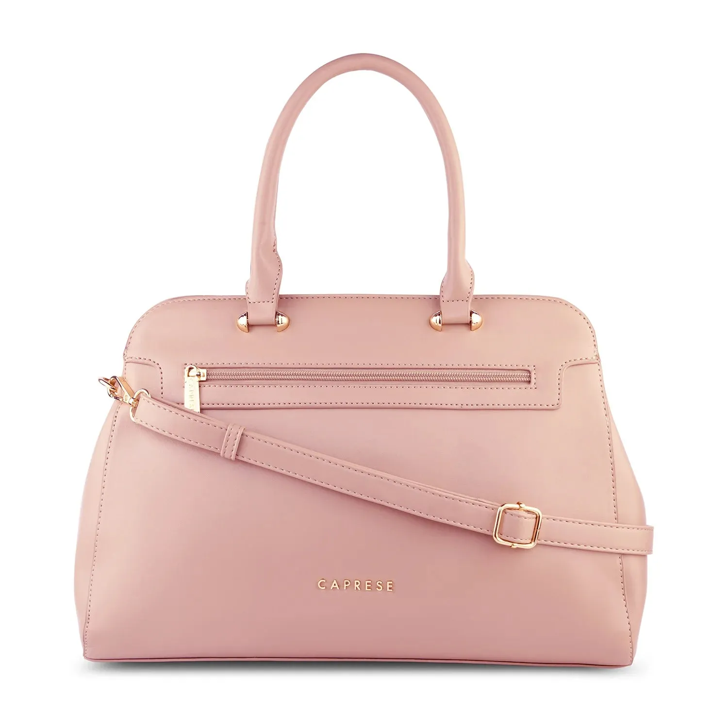 Caprese Kiara Satchel Large Salmon