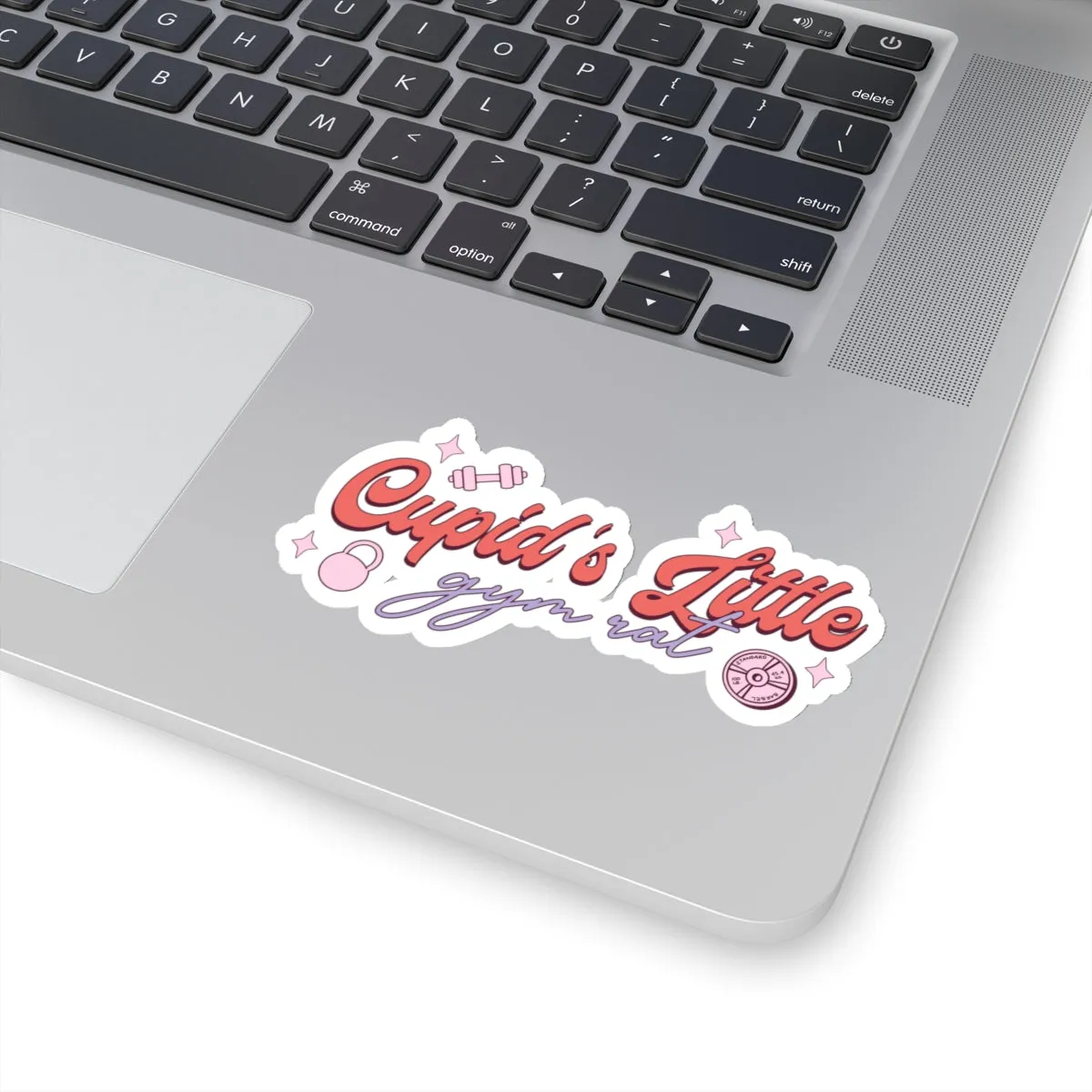 CUPID'S LITTLE GYM RAT- STICKER