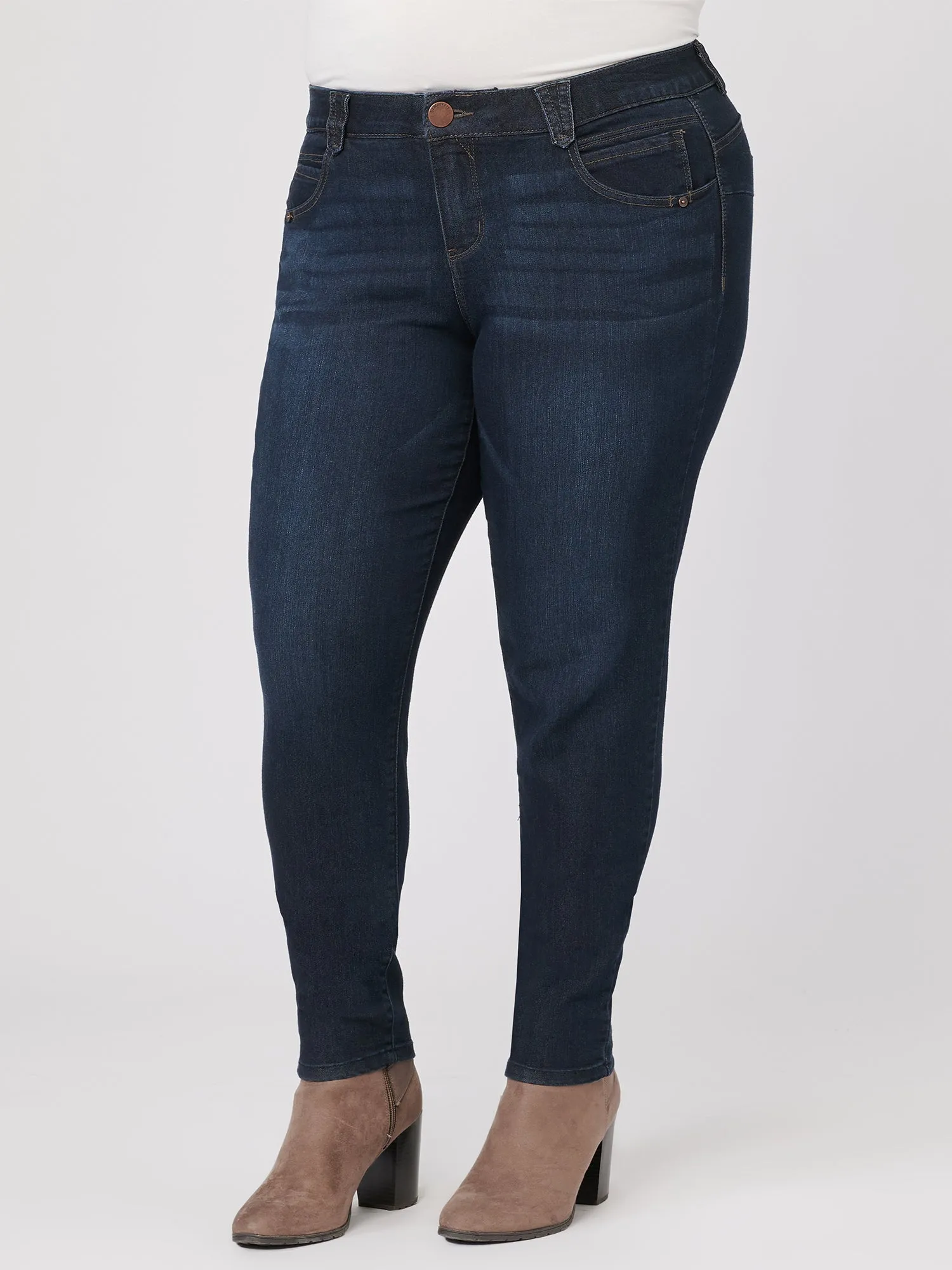 Dark Indigo "Ab"solution® Booty Lift Plus Jegging Jeans