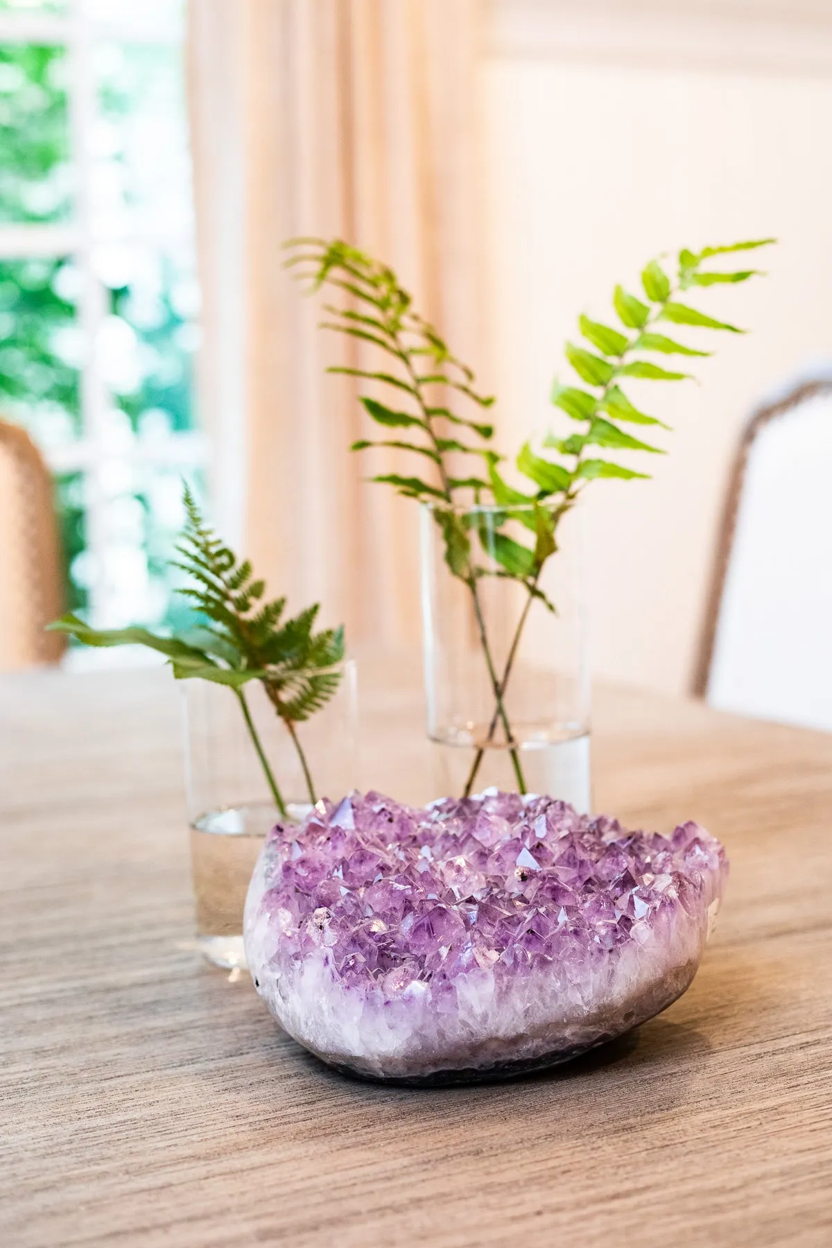 High Quality Purple Amethyst Crystal Chunk