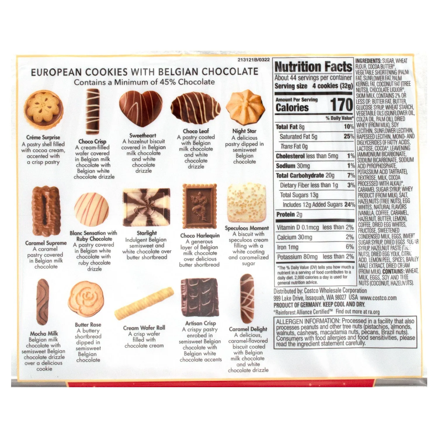 Kirkland Signature European Cookies