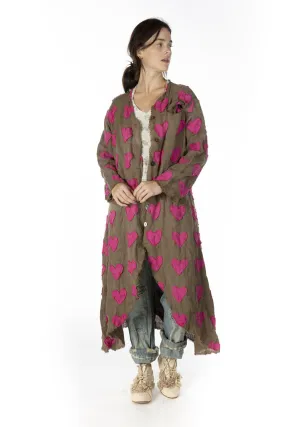 MAGNOLIA PEARL PEACE HEART COAT