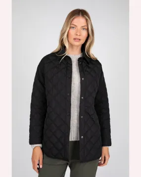 Marlow Aspen Reversible Quilted Jacket - Black