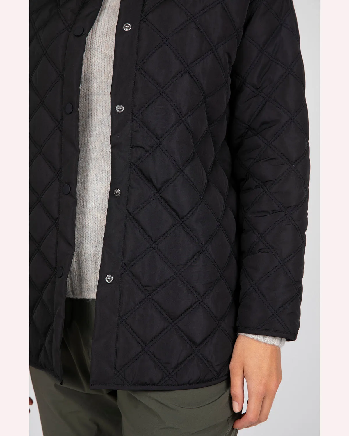 Marlow Aspen Reversible Quilted Jacket - Black