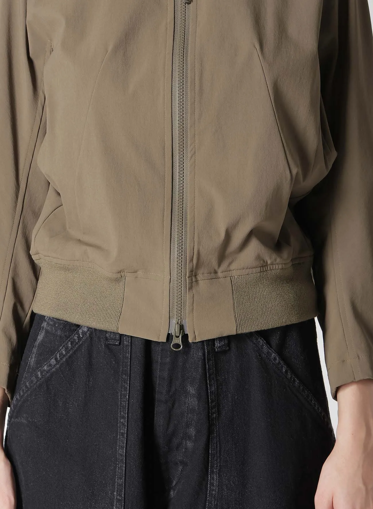 MATTE NYLON WEATHER SHORT BLOUSON