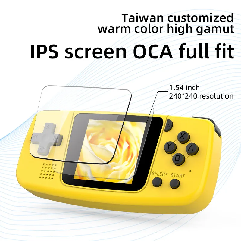 POWKIDDY NEW Q36 Mini 1.5 Inch Ips Screen Open Source Handheld Game players Keychain Mini Console Children's Gifts