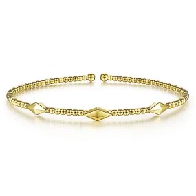 Pyramid Stations Bangle Bracelet