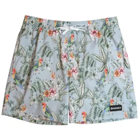 "Bigwake" Blue/Floral Board Short