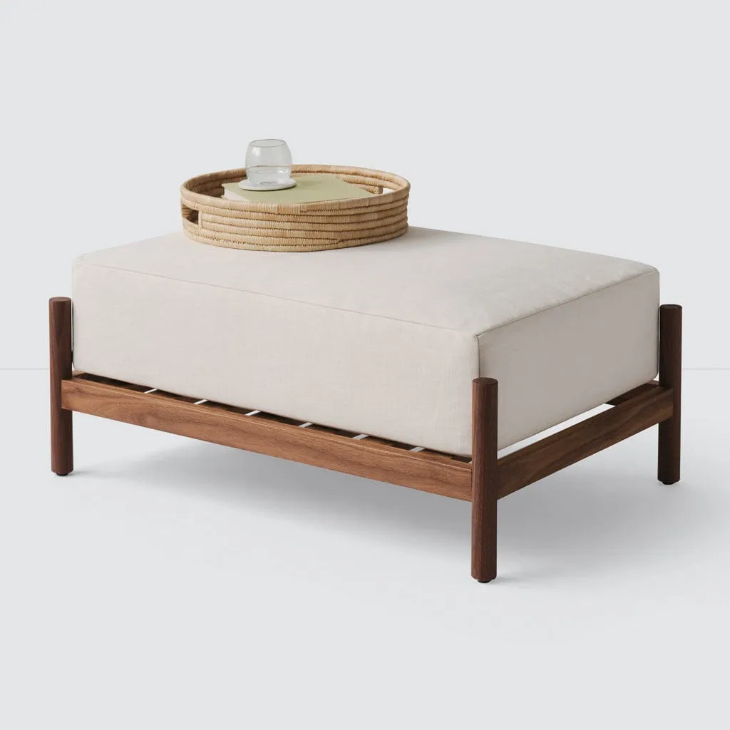 Santo Rectangular Ottoman