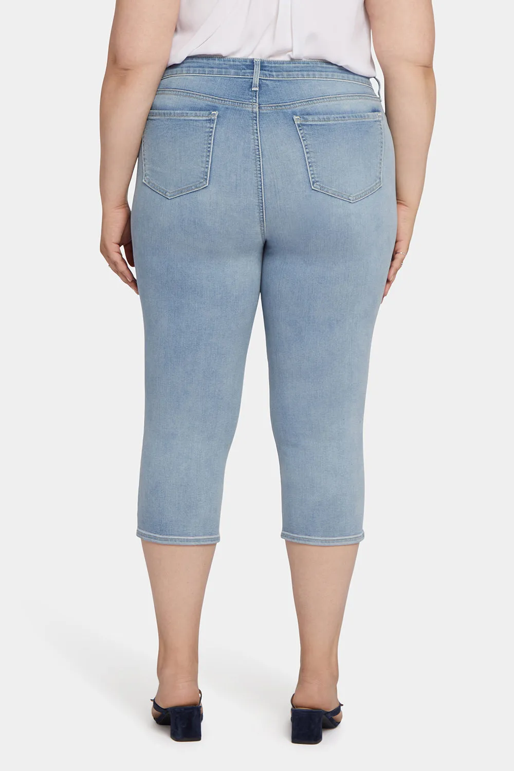 Slim Straight Crop Jeans - Charmed