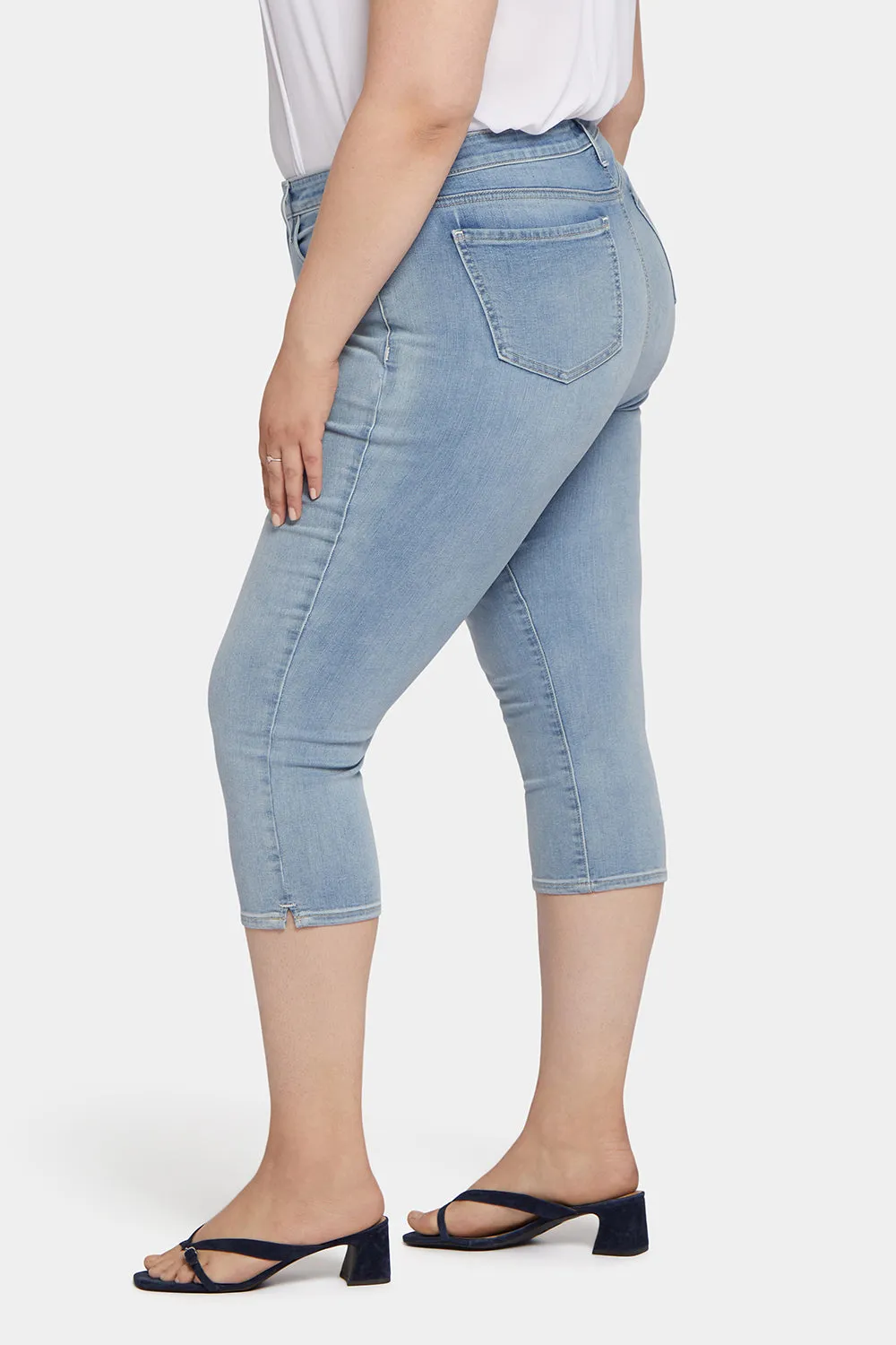 Slim Straight Crop Jeans - Charmed