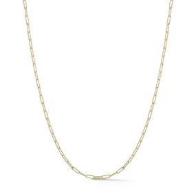 Tatum Small Rectangle Chain Necklace