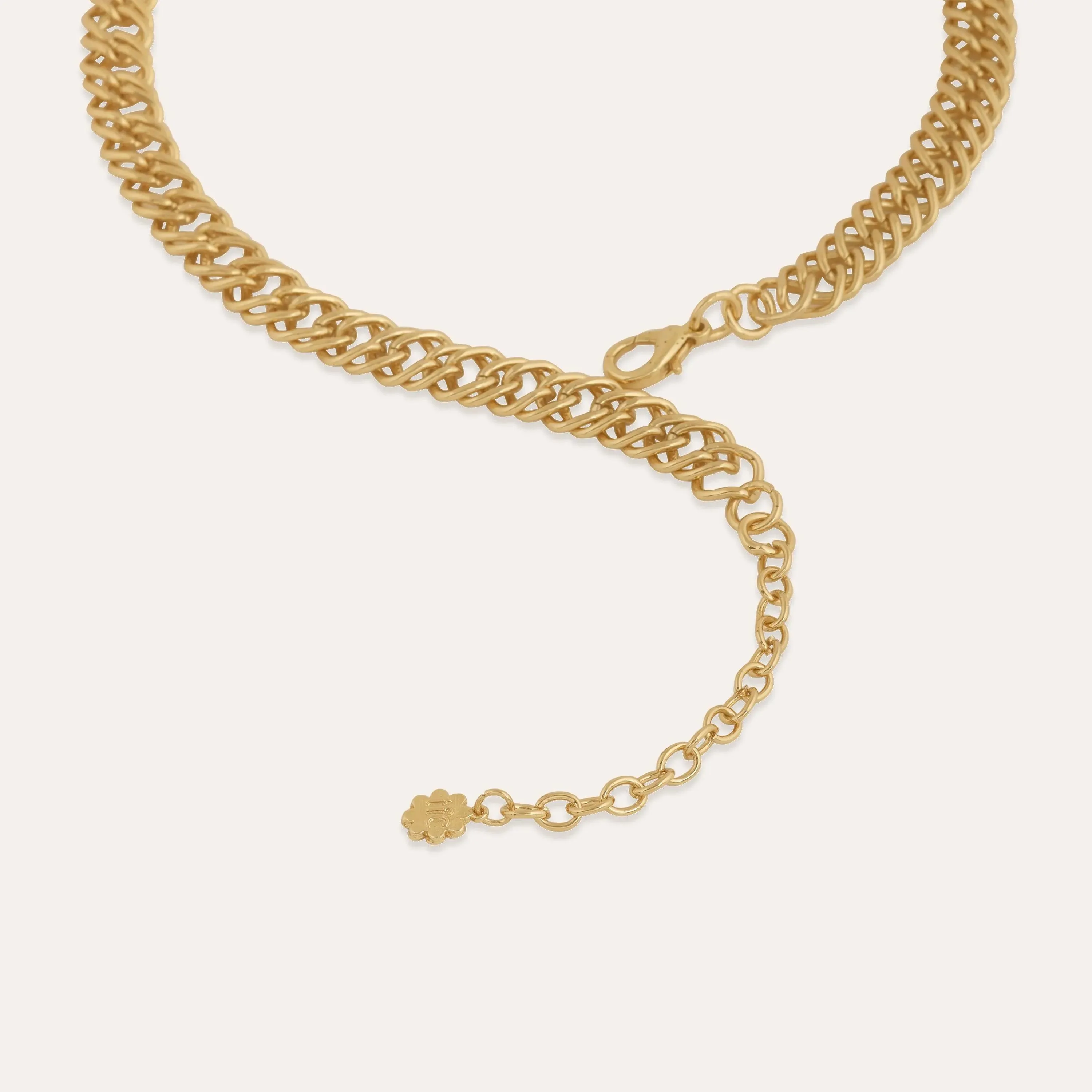 TFC Milano Luxury Gold Plated Chain Necklace