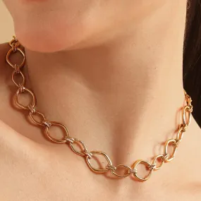 TFC Sienna Luxury Gold Plated Chain Necklace