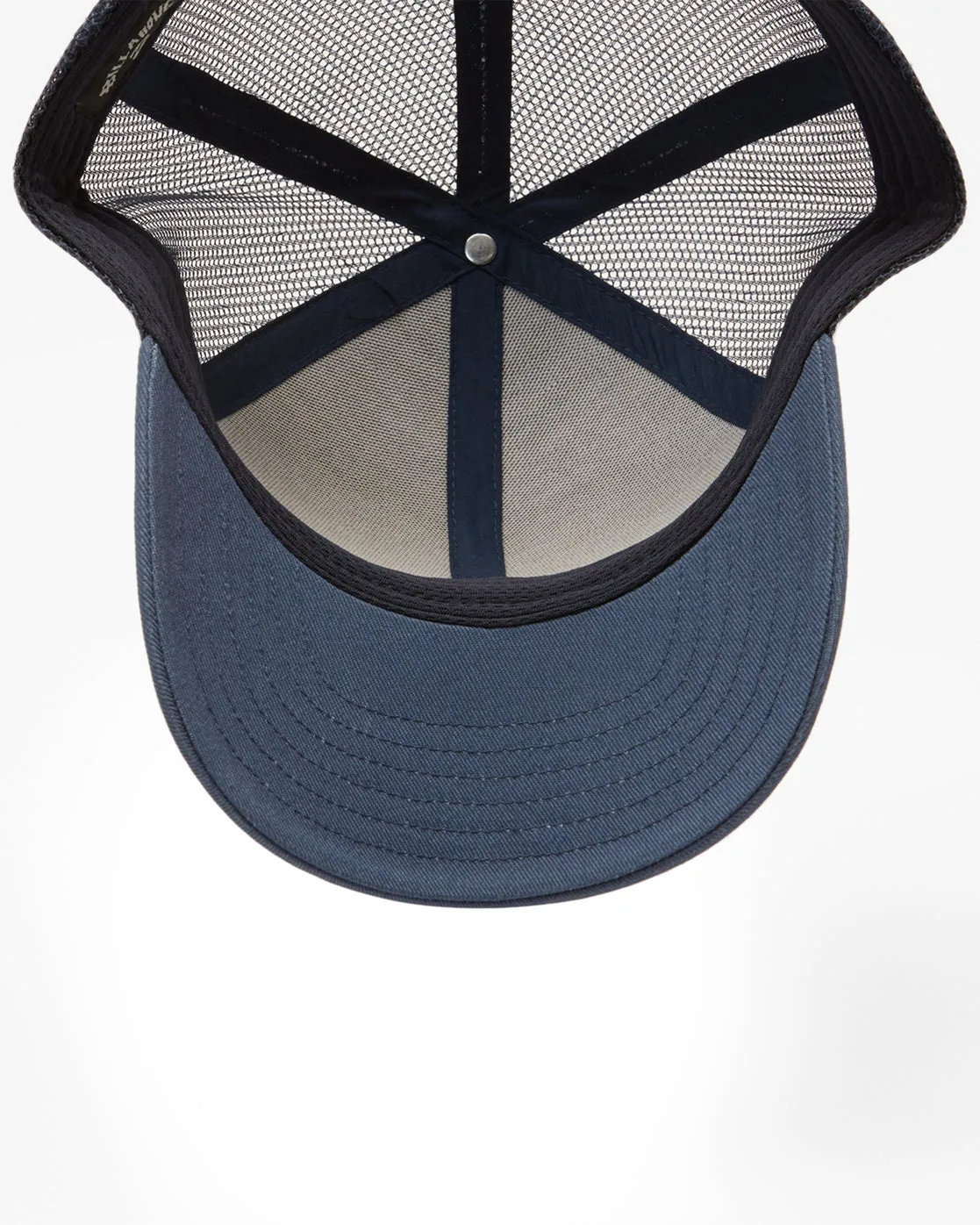 Walled Trucker Hat - Denim Blue