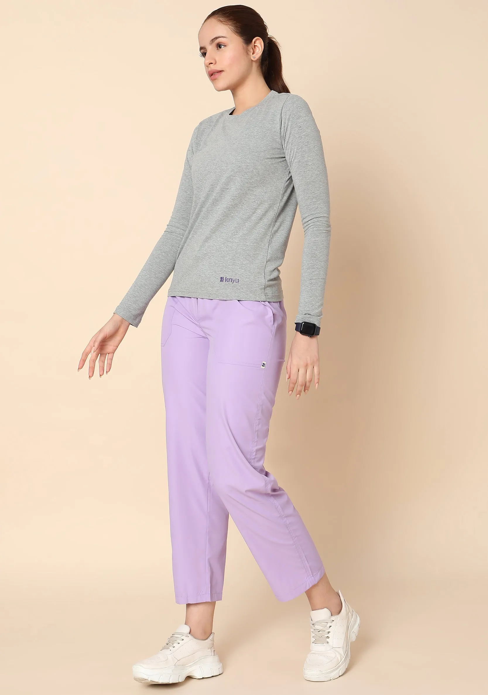 Women's Supersoft L/S (Grey) Underscrub - Bundle set