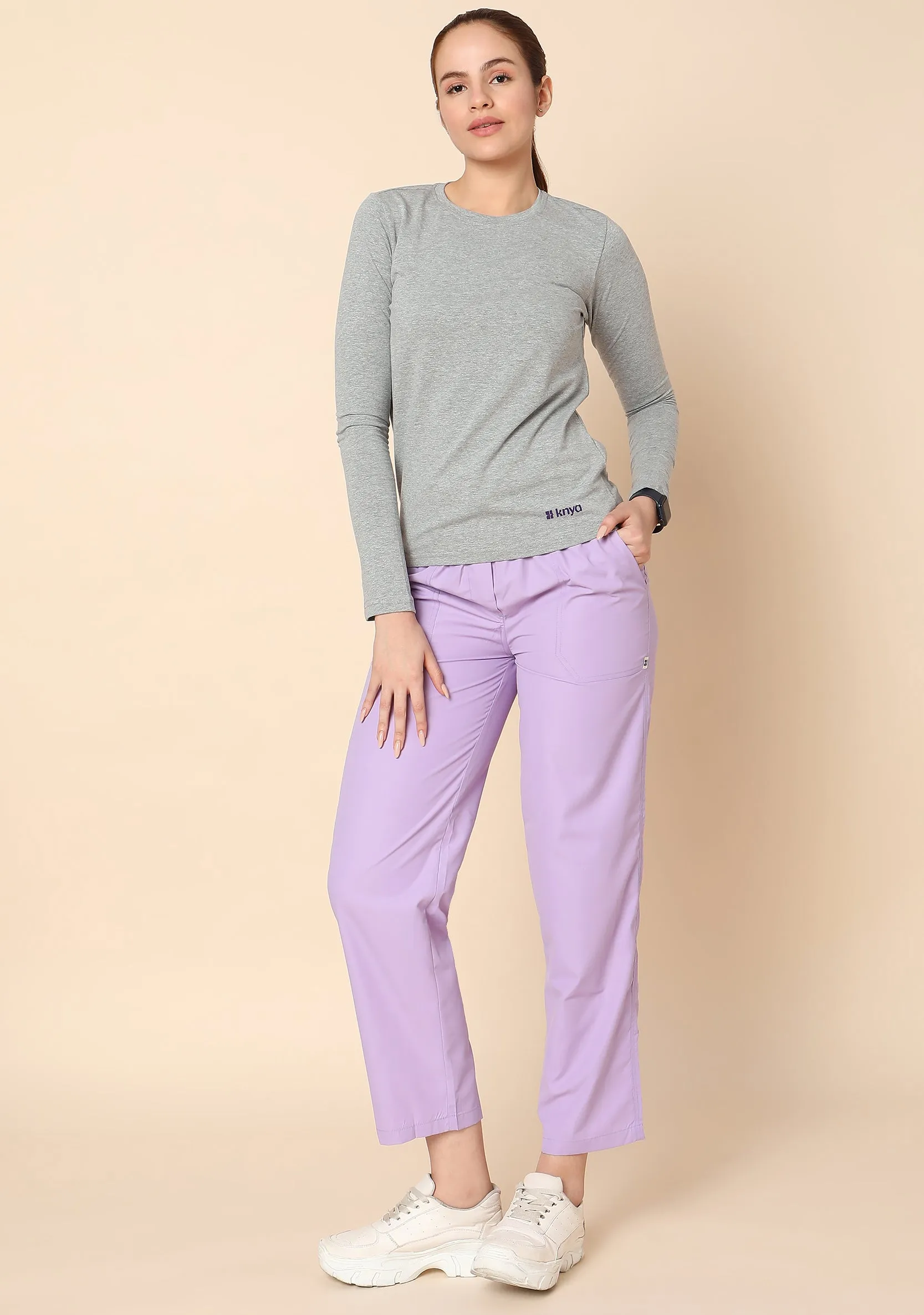 Women's Supersoft L/S (Grey) Underscrub - Bundle set